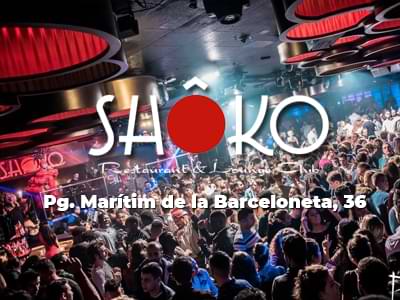 shoko barcellona biglietti